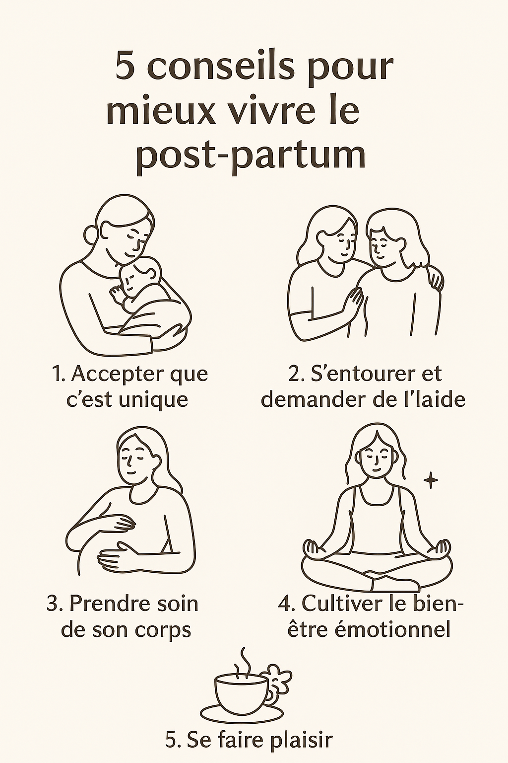 Gérer le post-partum : Astuce et bien-êtrepour les jeunes mamans