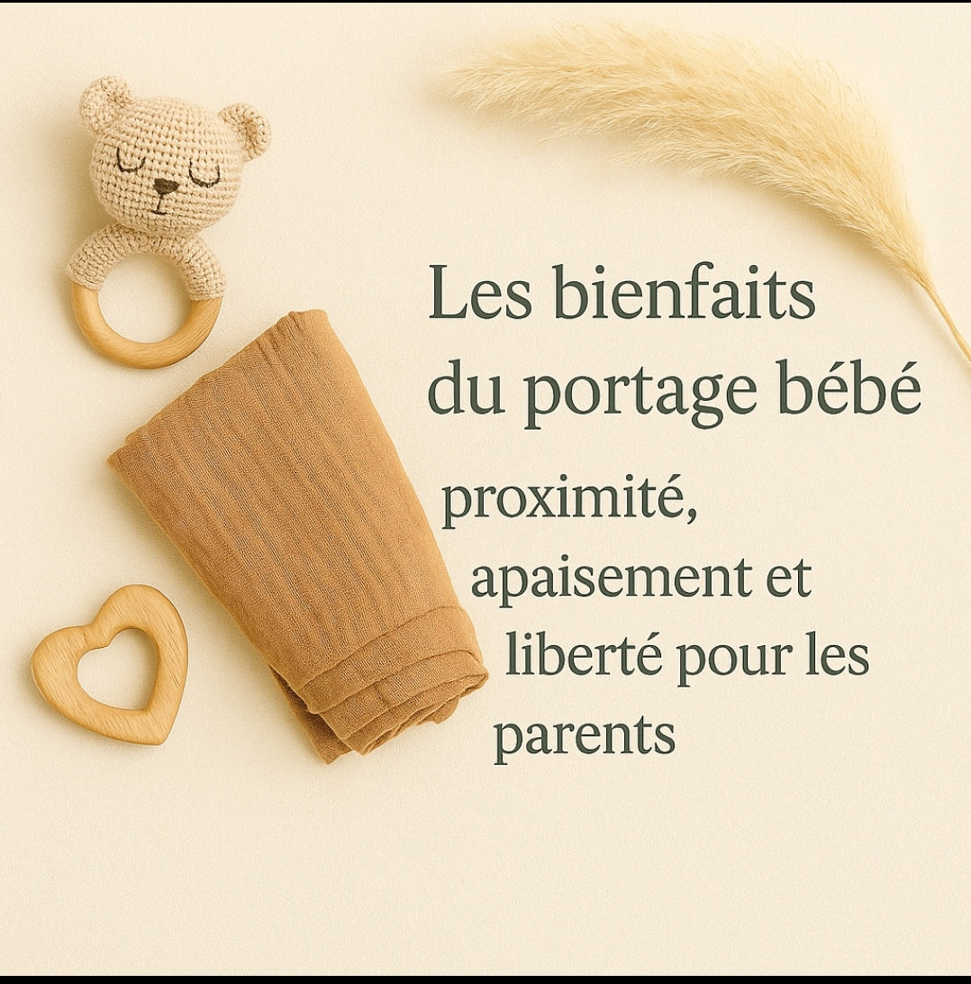 Les bienfaits du portage bébé : proximité, apaisement et liberté pour les parents