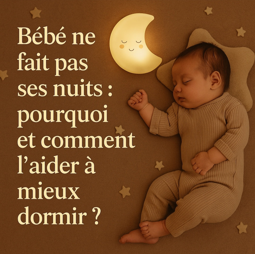 Bébé ne fait pas ses nuits : pourquoi et comment l'aider à mieux dormir