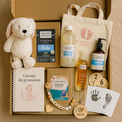 Pack grossesse complet - Coffrets trimestre 1, 2 et 3 Pour Future Maman