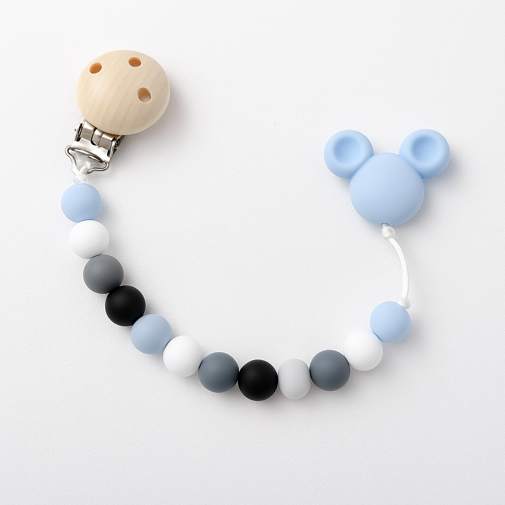 Attache tétine personnalisé - Cadeau original et sécurisé pour bébé