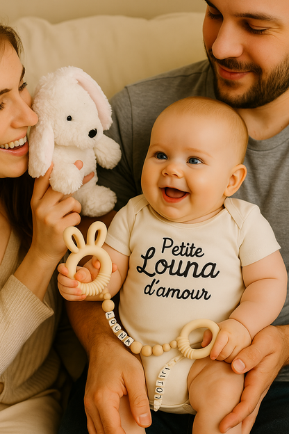 Coffret bébé personnalisé - Premiers moments - Cadeau de naissance